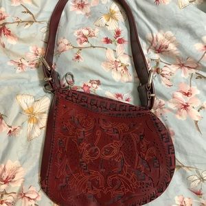 RARE FENDI Zucchino Oyster shoulder bag